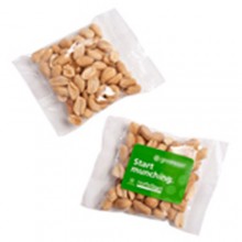 SALTED PEANUTS IN BAGS 50G