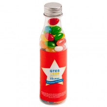 JELLY BEANS IN SODA BOTTLE 100G (Corp Coloured or Mixed Coloured Jelly Beans)