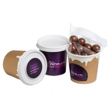 Coffee Cup Filled Choc Coated Coffee Beans 50G