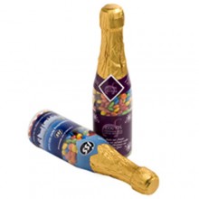 CHAMPAGNE BOTTLE FILLED WITH MINI M&M 220G